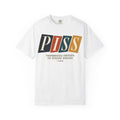 PISS Retro Block Logo T‑Shirt — Professional Institute of Stereo Sound Graphic Tee